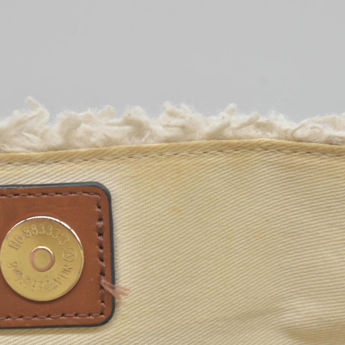 $890 Chloé Small Boa Polyester Leather 2-Way Handbag Mini Tote