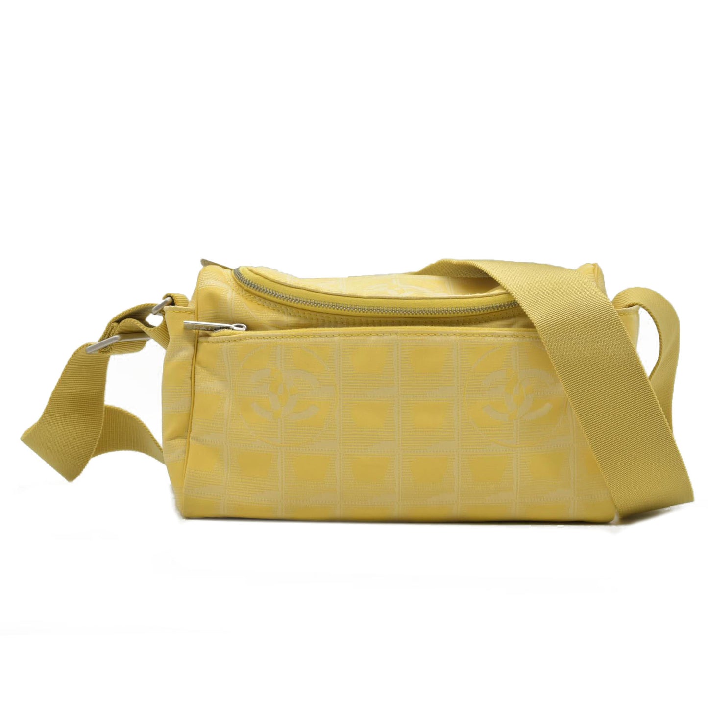 Chanel Travel Ligne Barrel Bag Yellow CONSIGNEMT