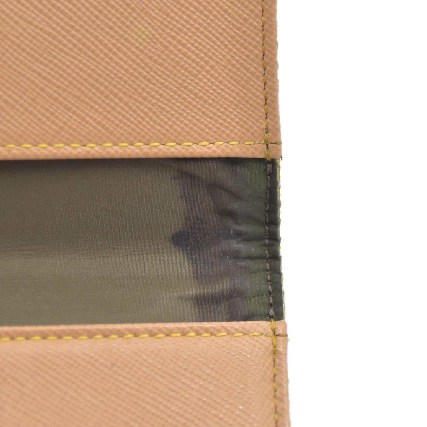 AUCTION $510 Louis Vuitton  Damier Geant Americas Cup Card Holder Wallet Yellow