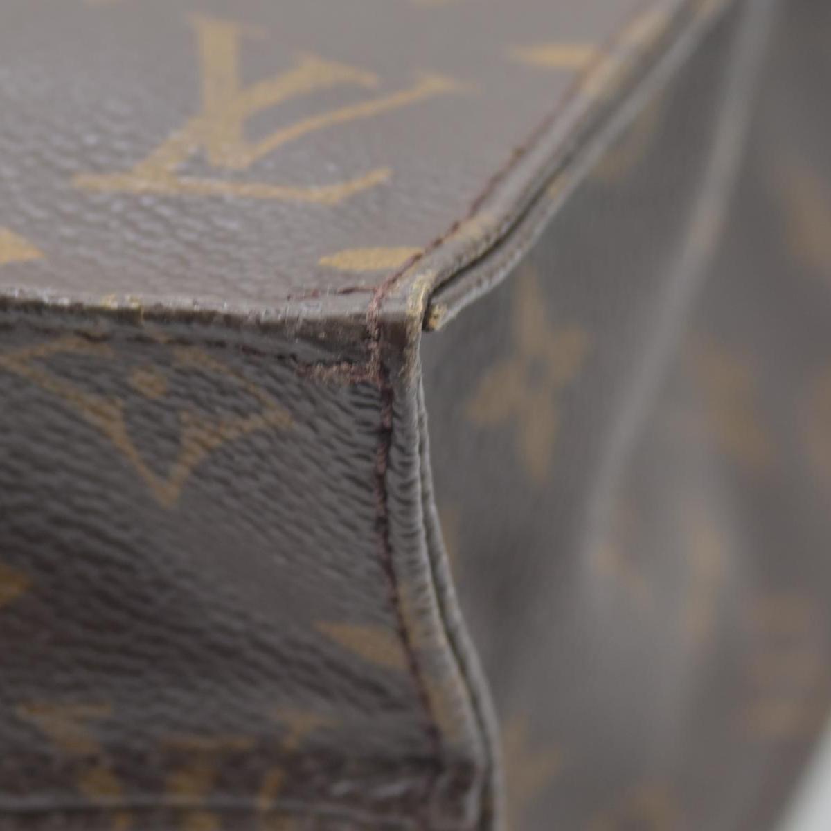 $1340 Louis Vuitton LV Hand Bag Sac Plat Brown Monogram