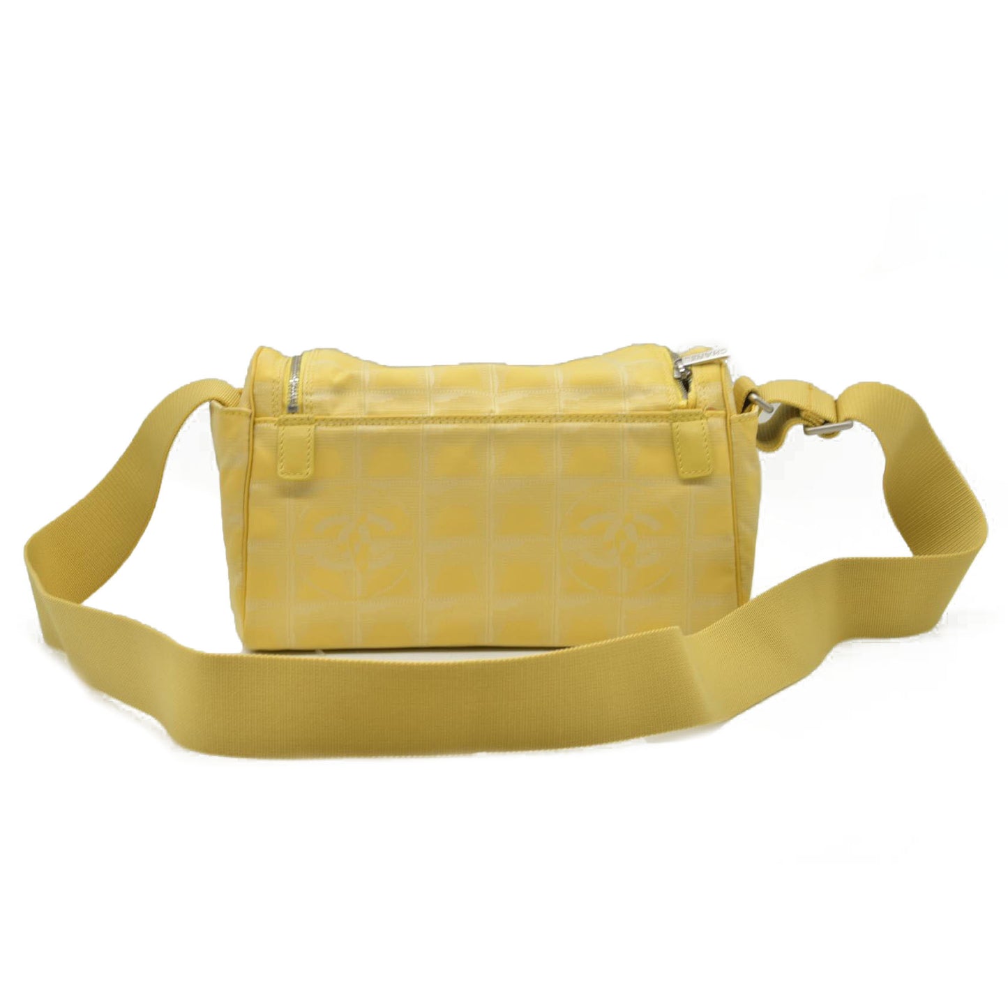 Chanel Travel Ligne Barrel Bag Yellow CONSIGNEMT