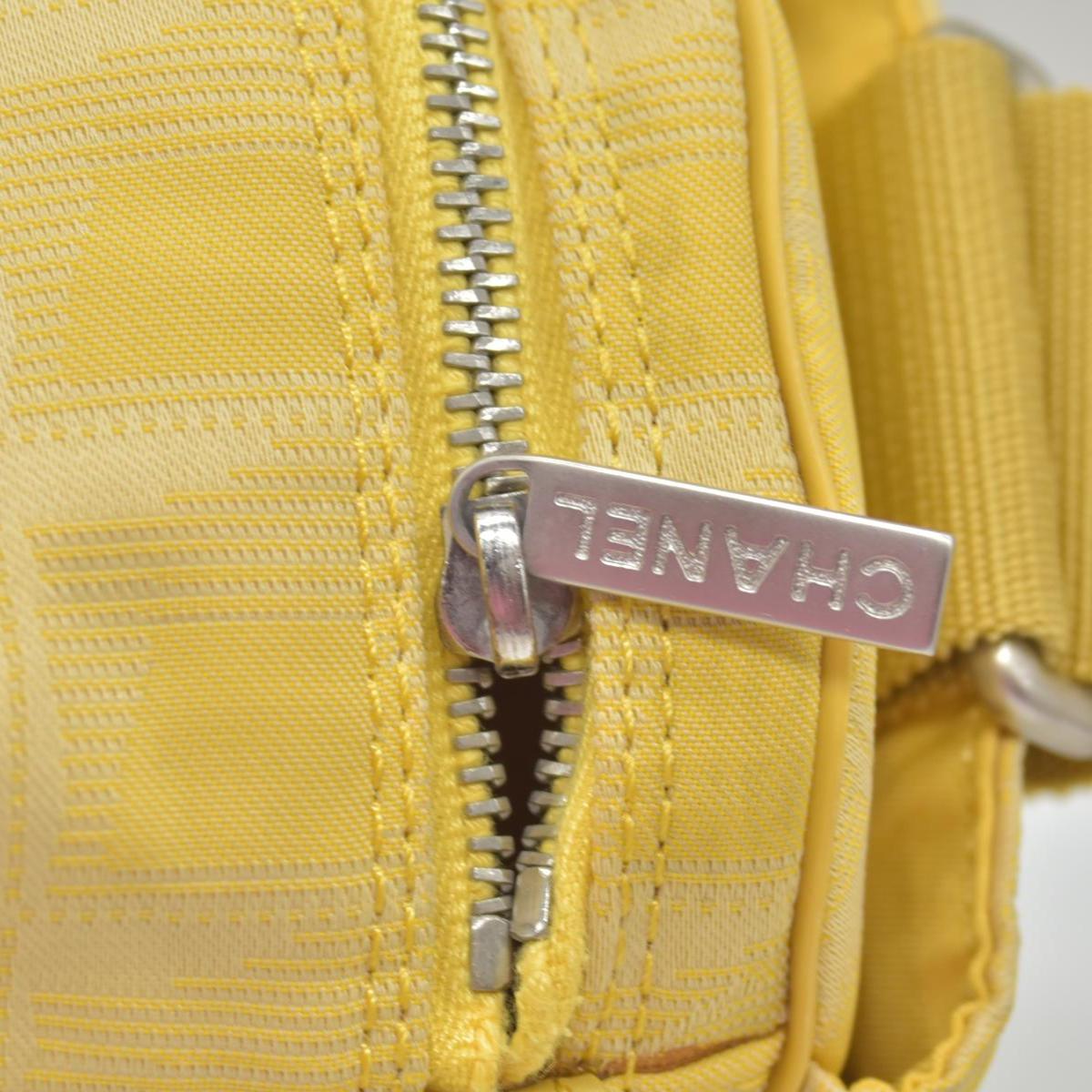 Chanel Travel Ligne Barrel Bag Yellow CONSIGNEMT