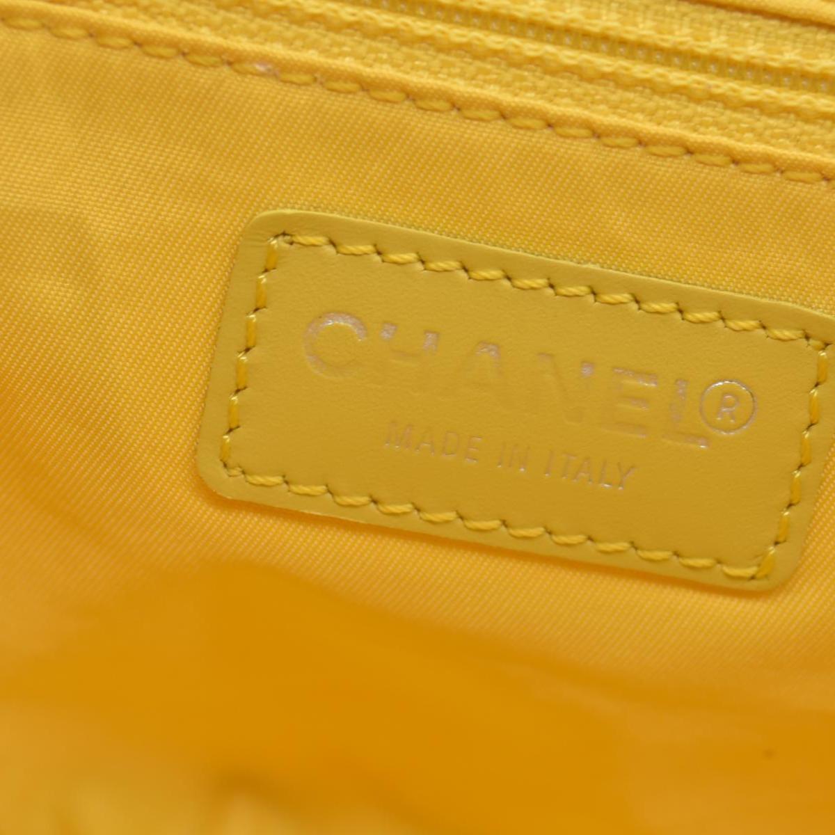 Chanel Travel Ligne Barrel Bag Yellow CONSIGNEMT