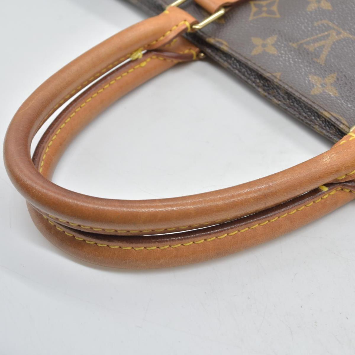 $1340 Louis Vuitton LV Hand Bag Sac Plat Brown Monogram
