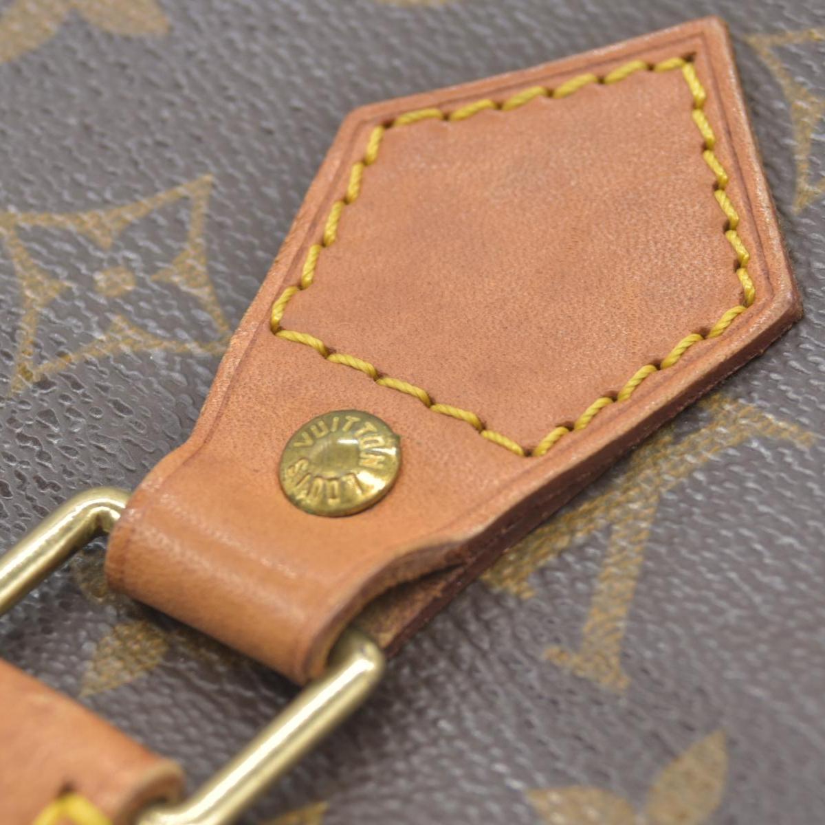$1340 Louis Vuitton LV Hand Bag Sac Plat Brown Monogram