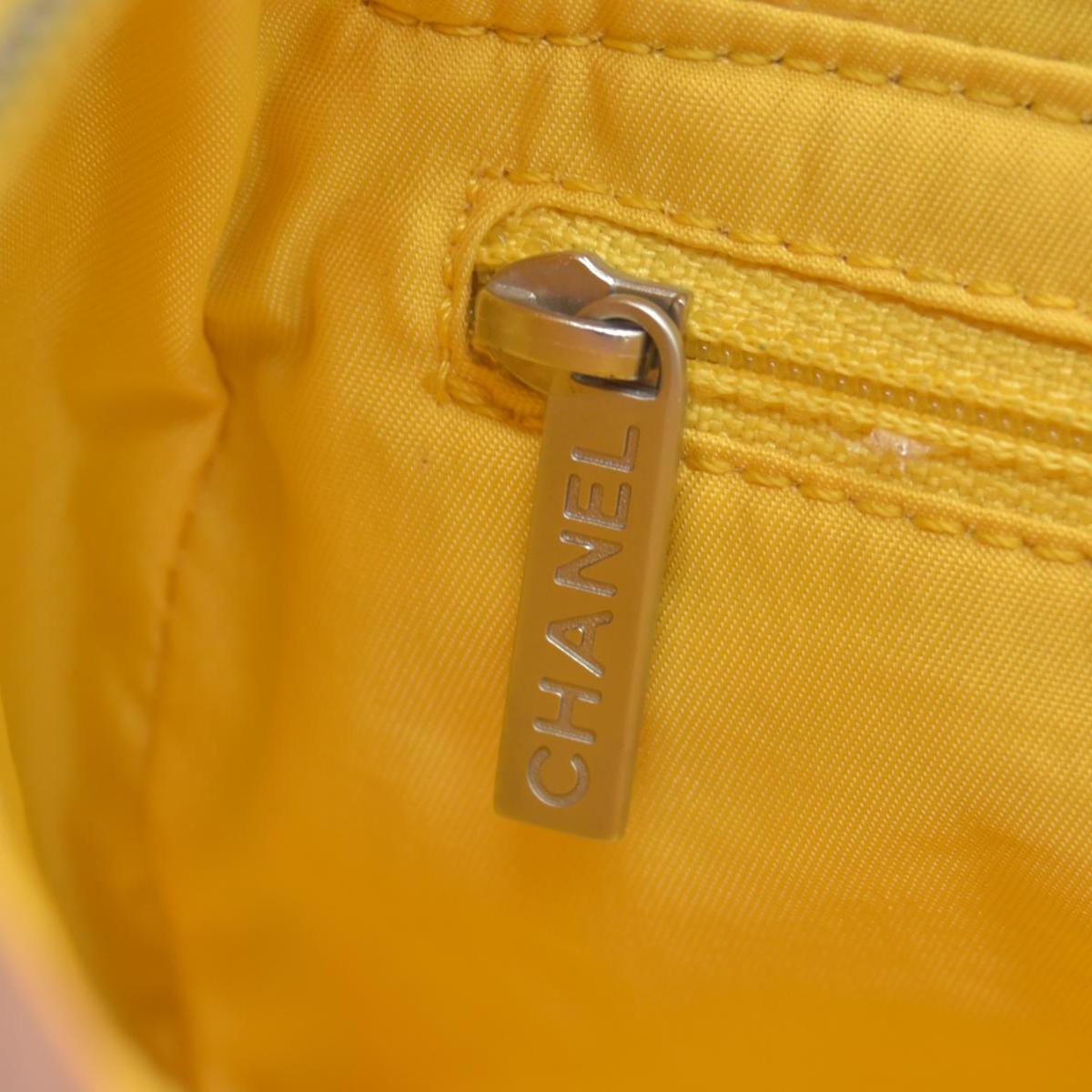 Chanel Travel Ligne Barrel Bag Yellow CONSIGNEMT