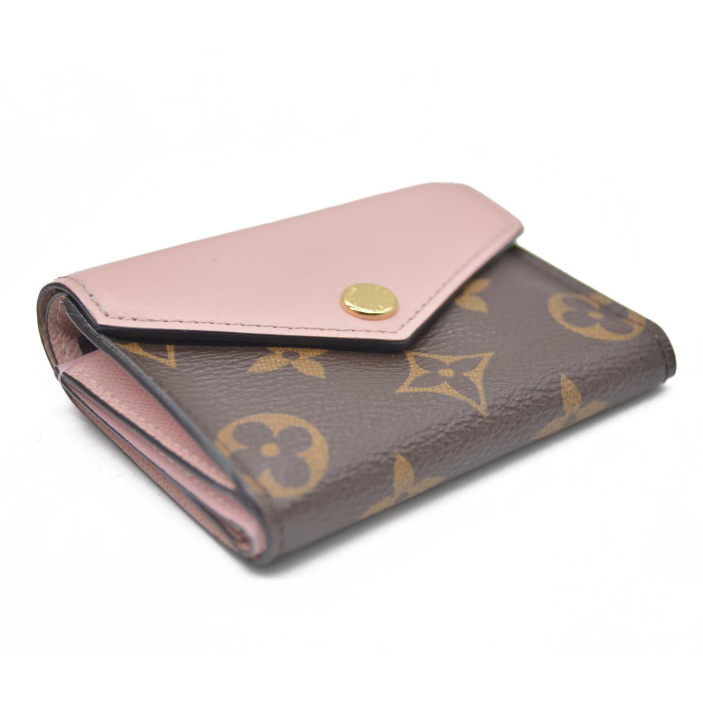 Louis Vuitton $605 Monogram Portefeuille Zoe Mini Trifold Wallet TS4708