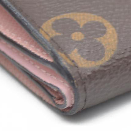 Louis Vuitton $605 Monogram Portefeuille Zoe Mini Trifold Wallet TS4708