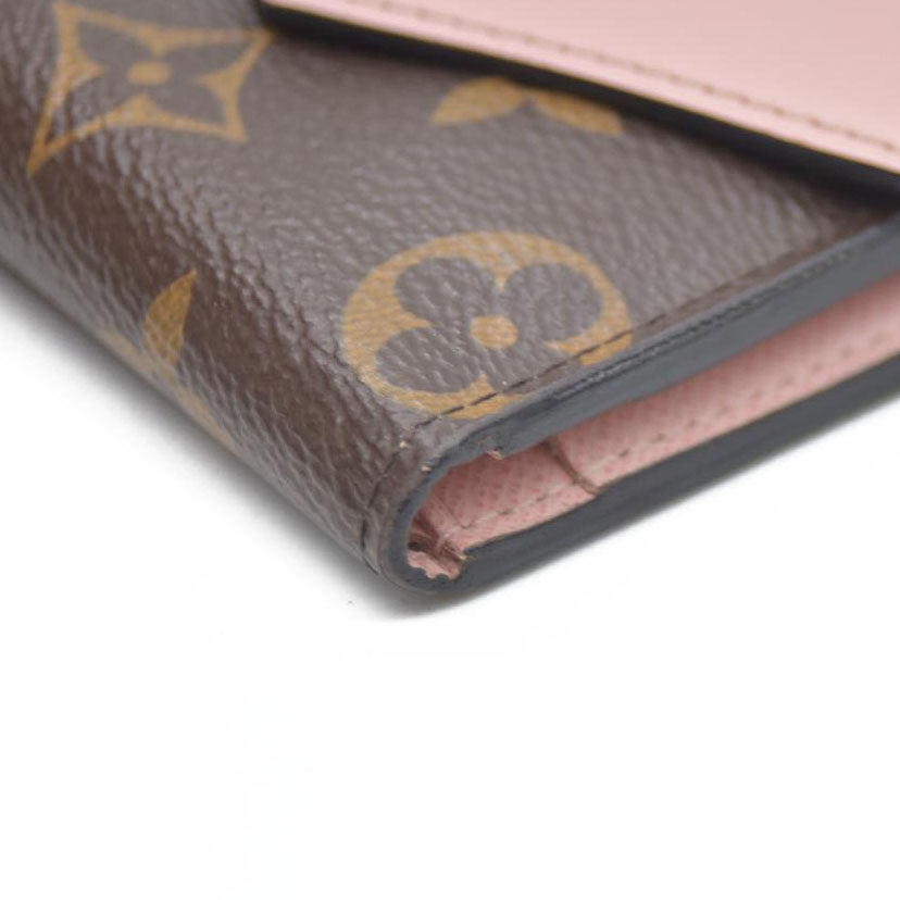 Louis Vuitton $605 Monogram Portefeuille Zoe Mini Trifold Wallet TS4708