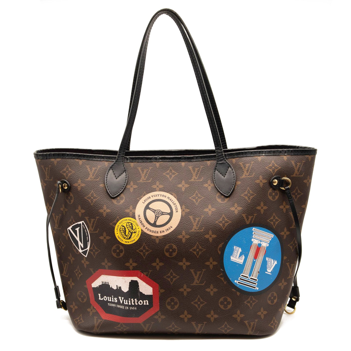 Louis Vuitton Monogram World Tour Neverfull MM AR4146