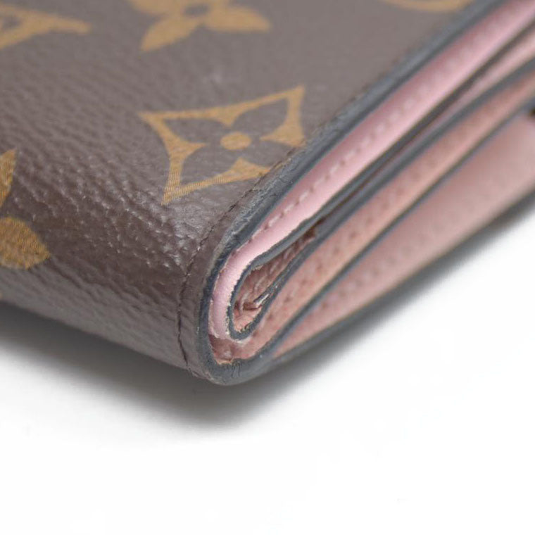 Louis Vuitton $605 Monogram Portefeuille Zoe Mini Trifold Wallet TS4708