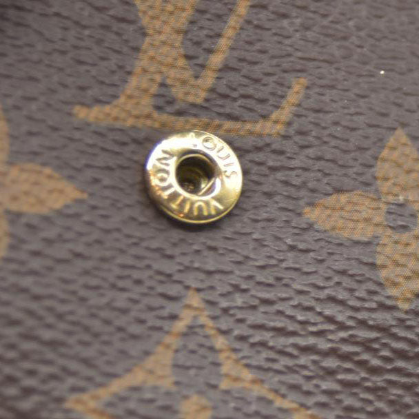 Louis Vuitton $605 Monogram Portefeuille Zoe Mini Trifold Wallet TS4708