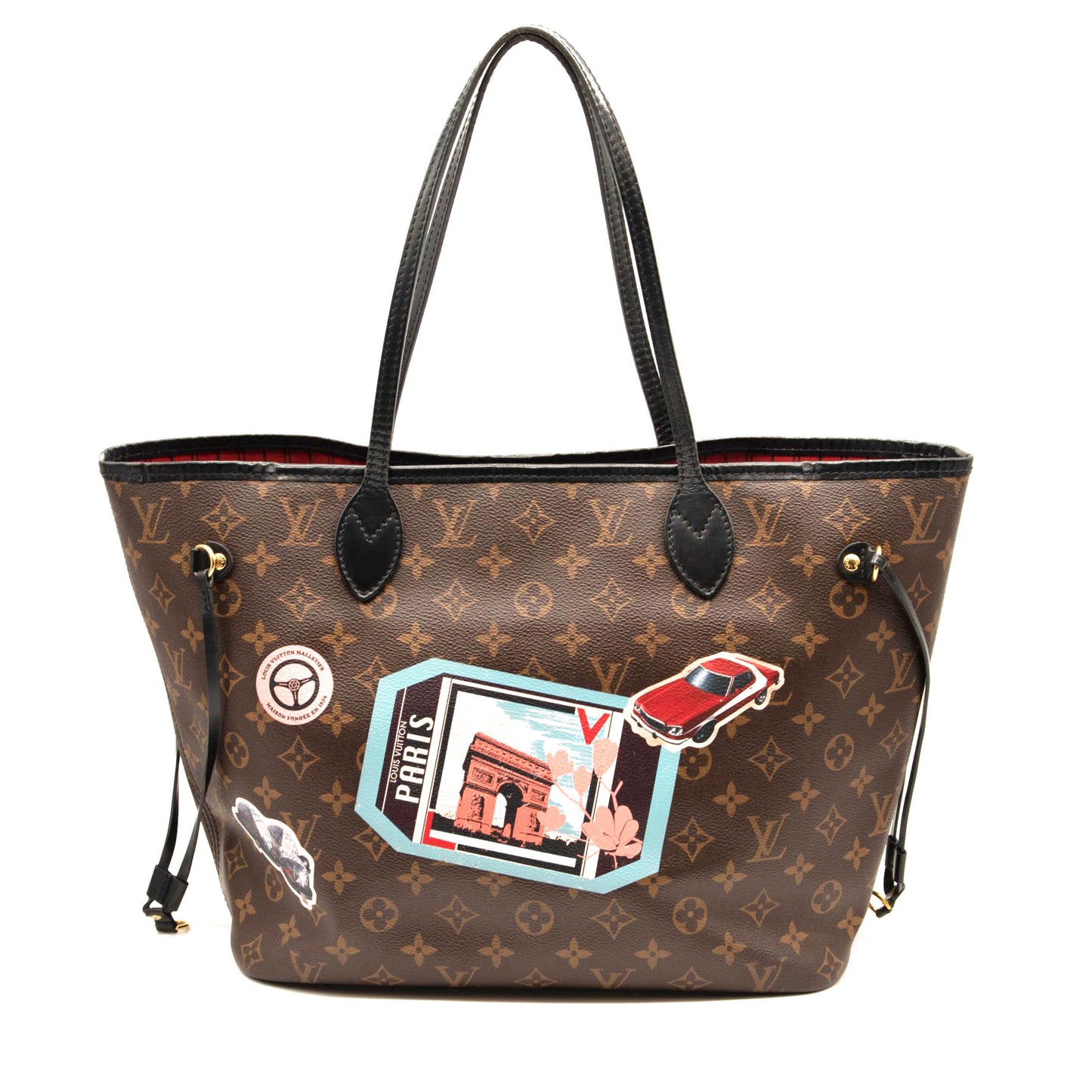 Louis Vuitton Monogram World Tour Neverfull MM AR4146