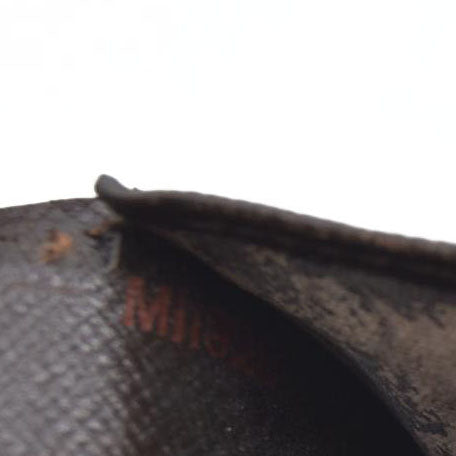 $675 Louis Vuitton Damier Porte Monnaie Billets Viennois Bifold Wallet MI1926