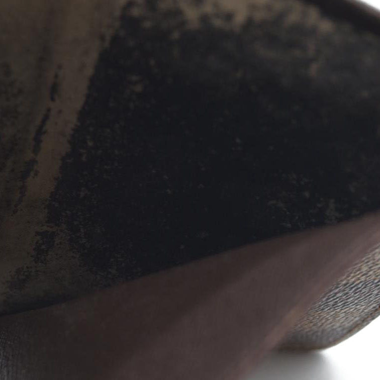 $675 Louis Vuitton Damier Porte Monnaie Billets Viennois Bifold Wallet MI1926