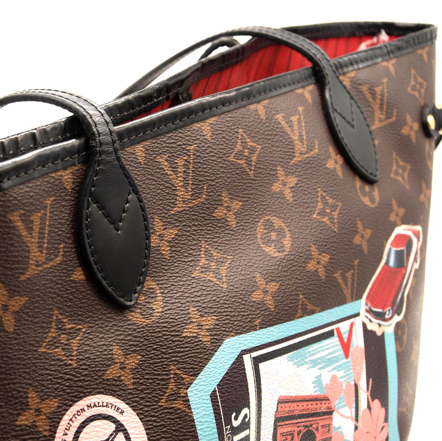 Louis Vuitton Monogram World Tour Neverfull MM AR4146