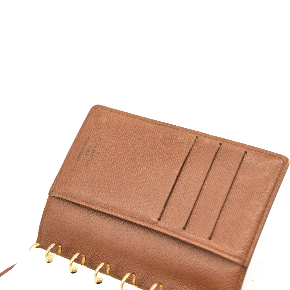 Louis Vuitton  Monogram Small Ring Agenda  CA1917