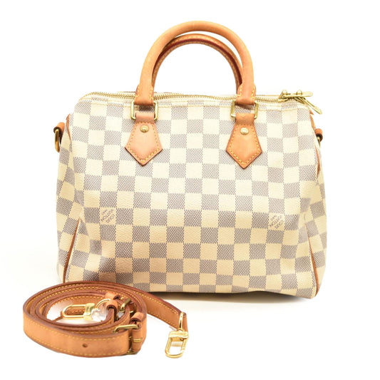 Louis Vuitton  Damier Azur Speedy Bandouliere 25 CT4189