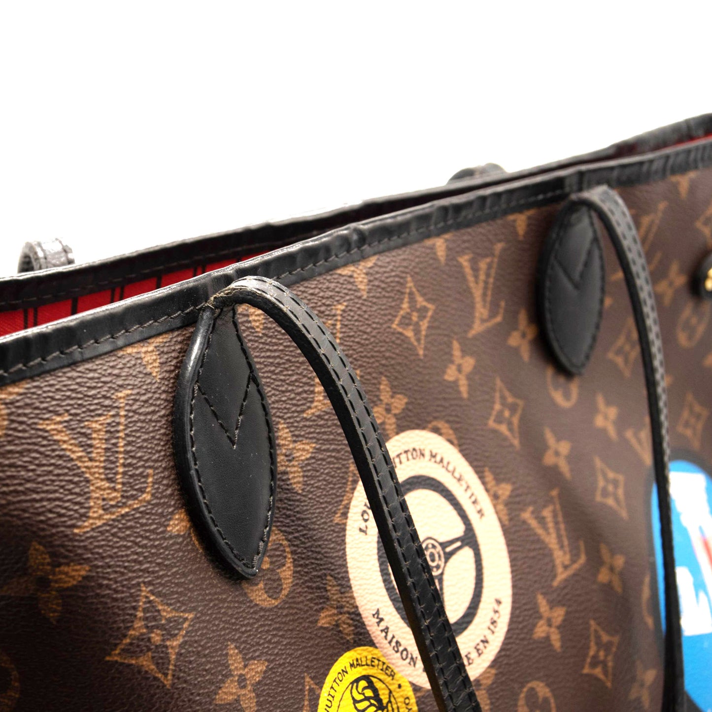 Louis Vuitton Monogram World Tour Neverfull MM AR4146