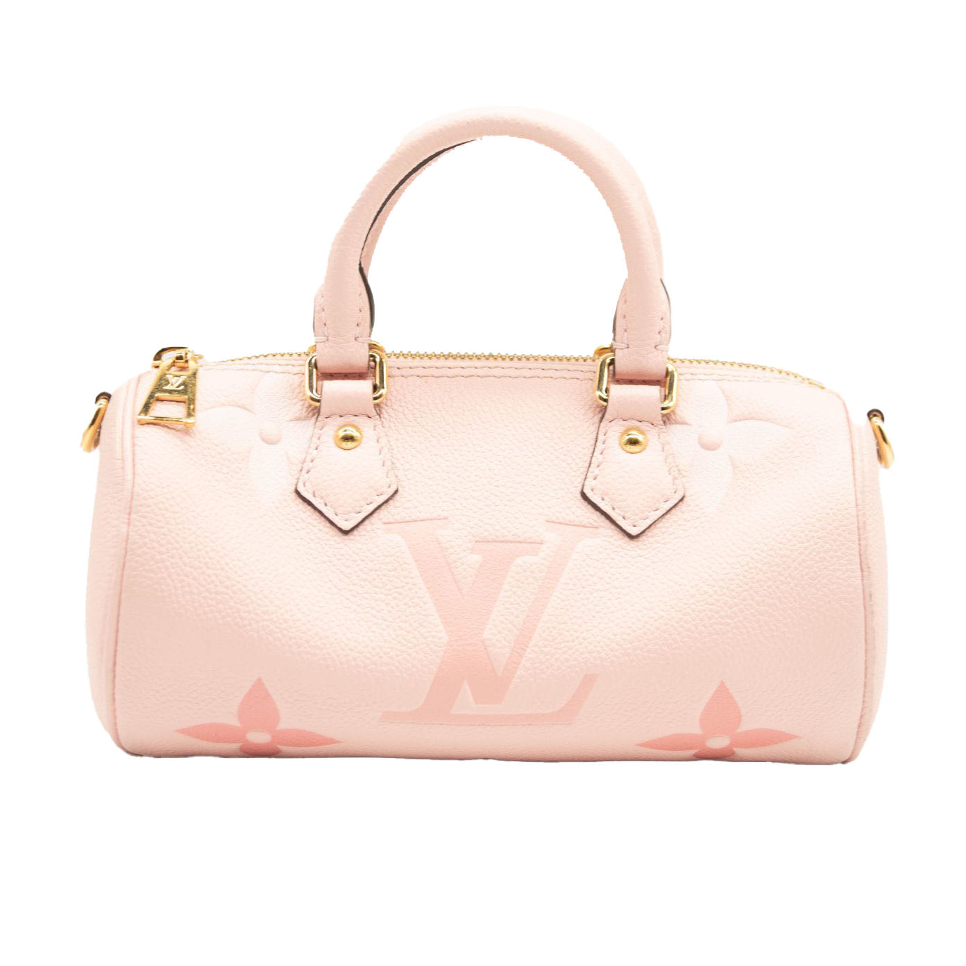 LOUIS VUITTON Empreinte Monogram Giant By The Pool Papillon BB Bouton De Rose