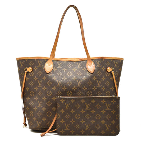 LOUIS VUITTON Monogram Neverfull MM Fuchsia CA0147