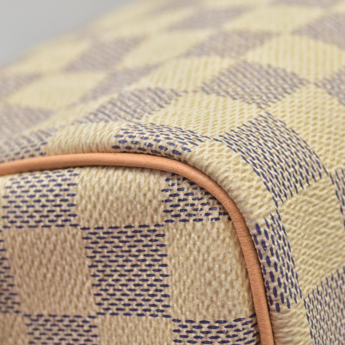 $1550 Louis Vuitton Damier Azur Speedy 30 DU4180 CONSIGNMENT