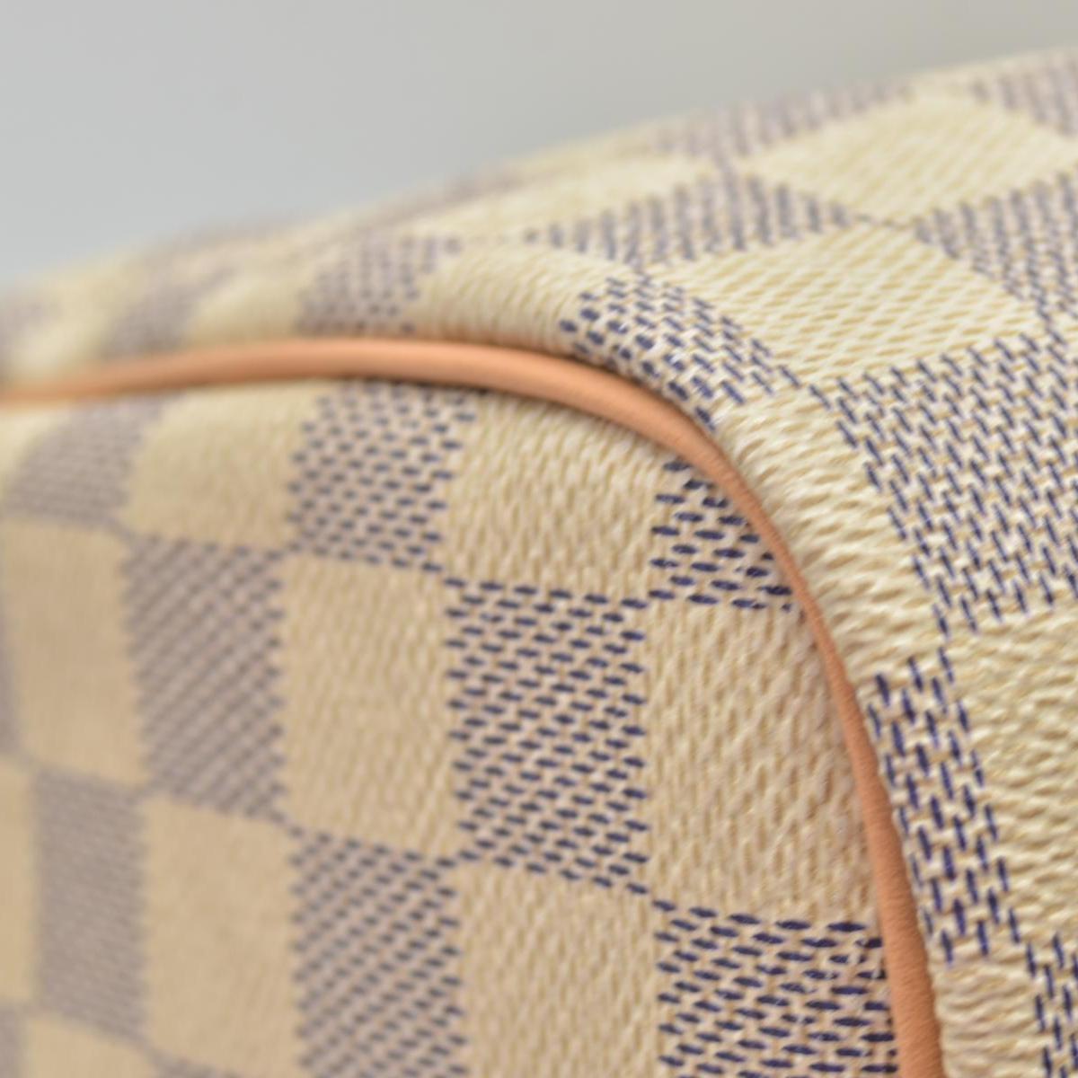 $1550 Louis Vuitton Damier Azur Speedy 30 DU4180 CONSIGNMENT