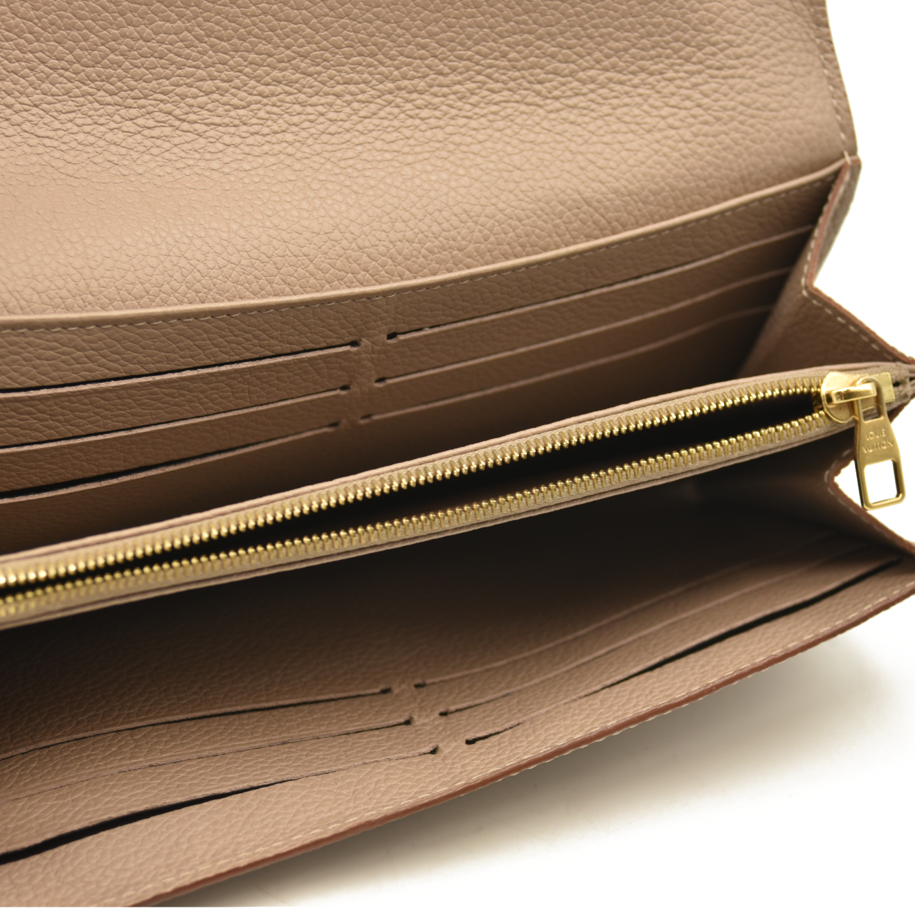 Louis Vuitton  Empreinte Sarah Wallet NM Tourterelle CA2138