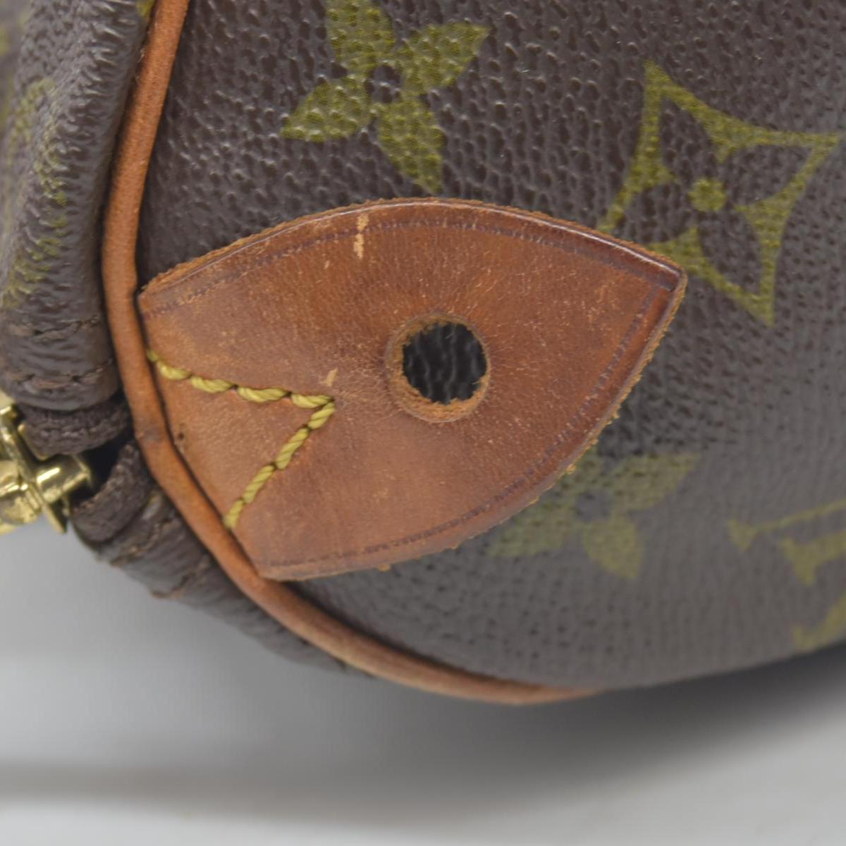 $1490 Louis Vuitton LV Hand Bag Speedy 25 Brown Monogram