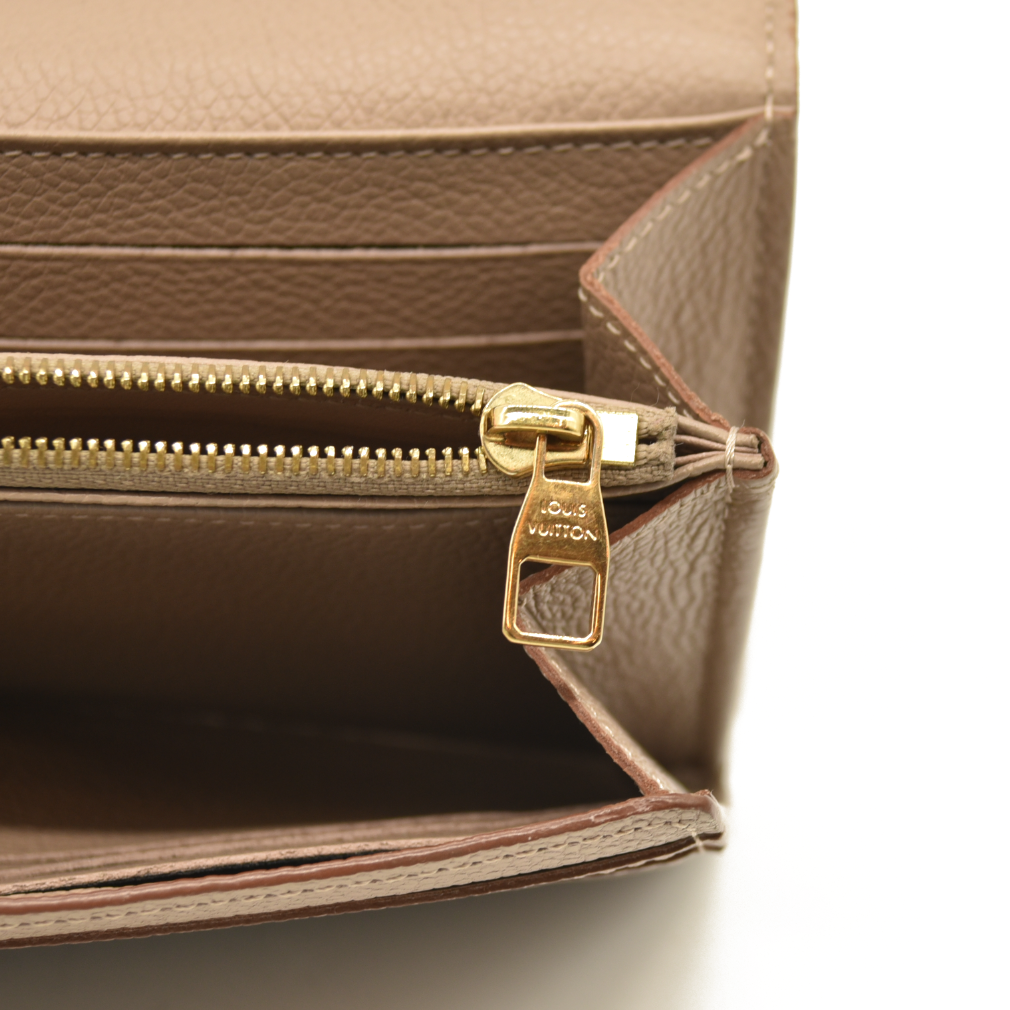 Louis Vuitton  Empreinte Sarah Wallet NM Tourterelle CA2138