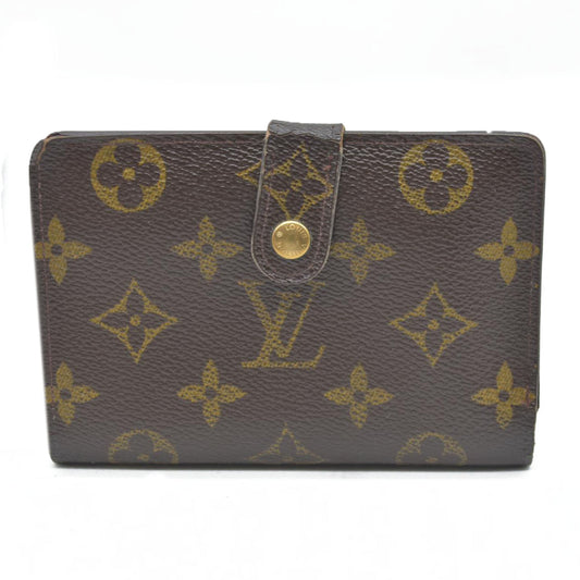 $675 Louis Vuitton Monogram Porte Monnaie Billets Viennois Bifold Wallet SD0054