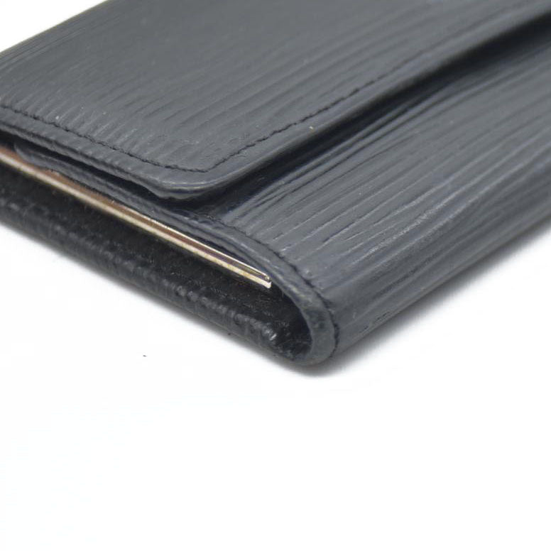 Louis Vuitton $415 Epi Multicles Leather 6 Ring Key Case Black CT4250