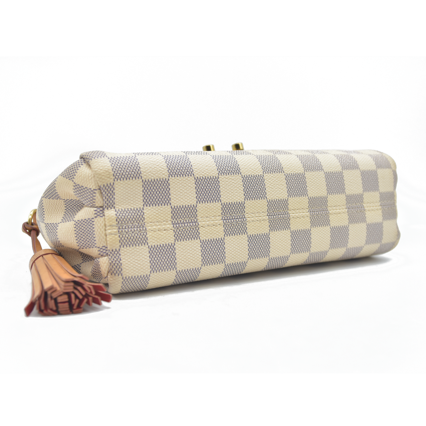 $2000 2016 Louis Vuitton Damier Azur Canvas Croisette Bag TR3116