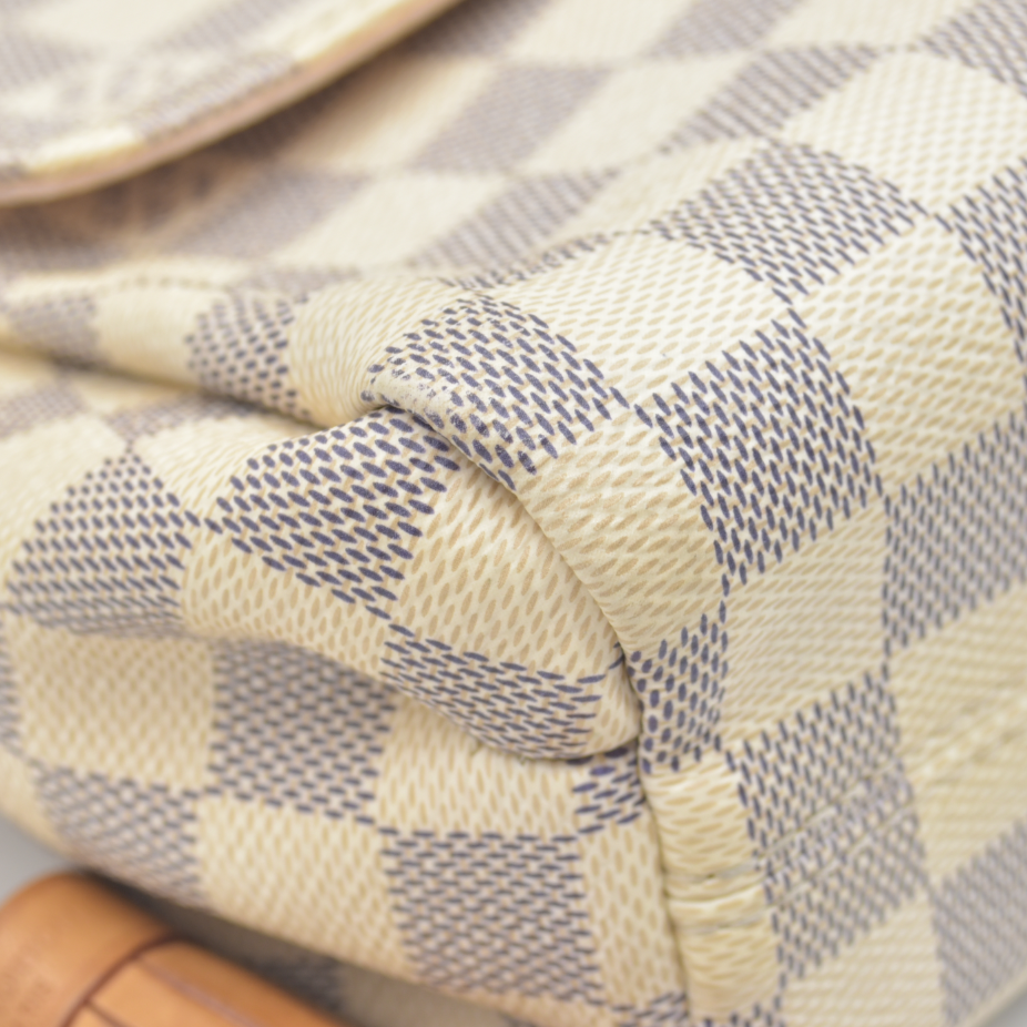 $2000 2016 Louis Vuitton Damier Azur Canvas Croisette Bag TR3116