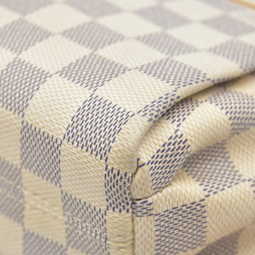 $2000 2016 Louis Vuitton Damier Azur Canvas Croisette Bag TR3116