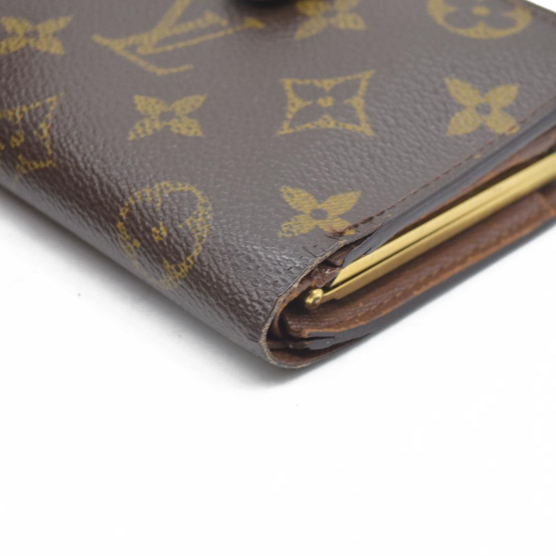 $675 Louis Vuitton Monogram Porte Monnaie Billets Viennois Bifold Wallet SD0054