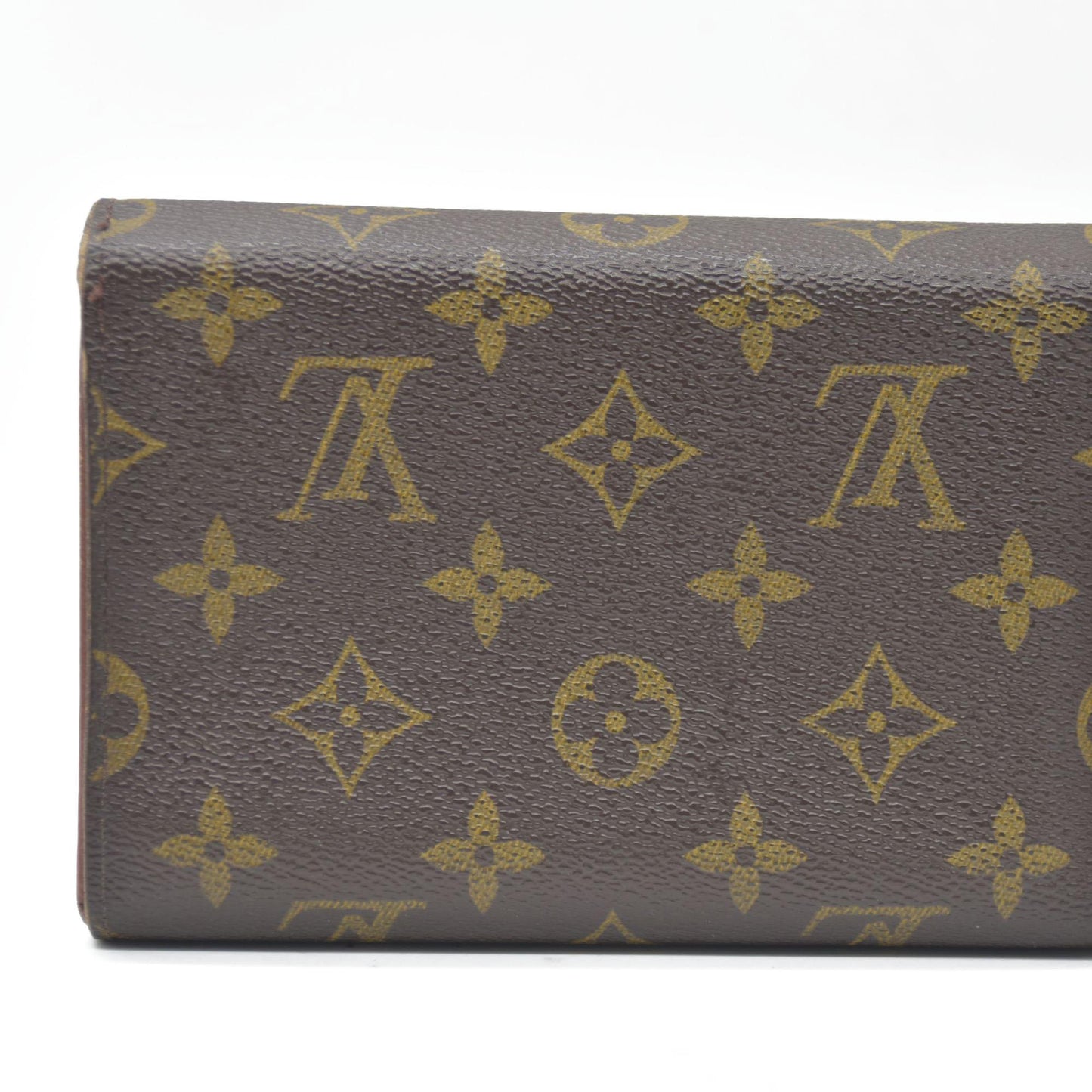 $610 LOUIS VUITTON Monogram Alexandra Trifold Wallet SP0090