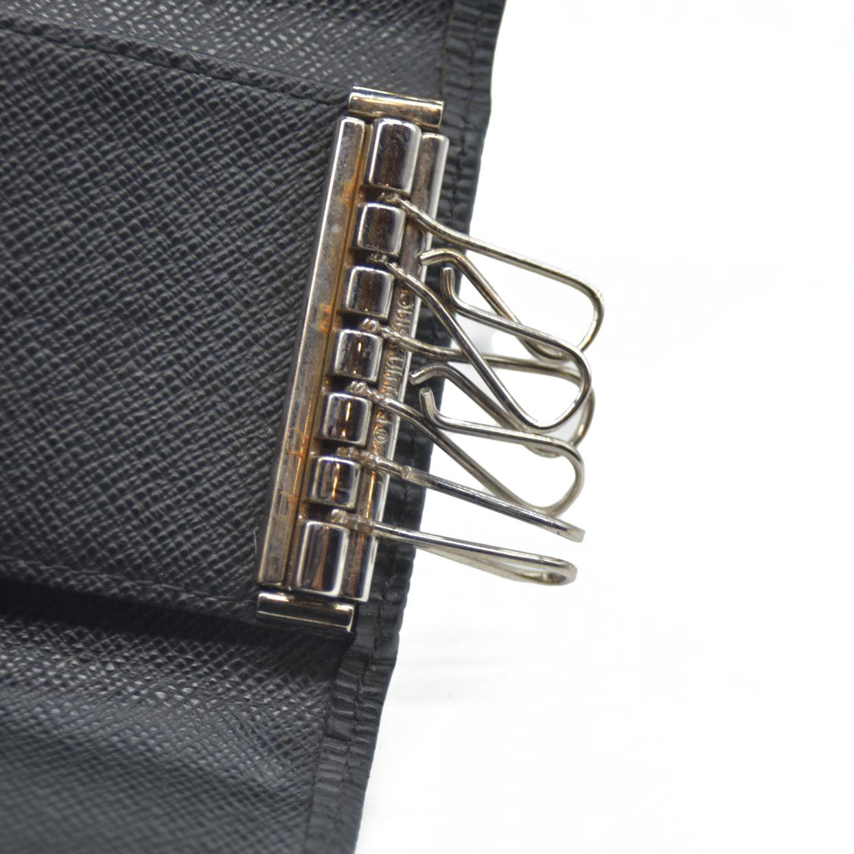 Louis Vuitton $415 Epi Multicles Leather 6 Ring Key Case Black CT4250