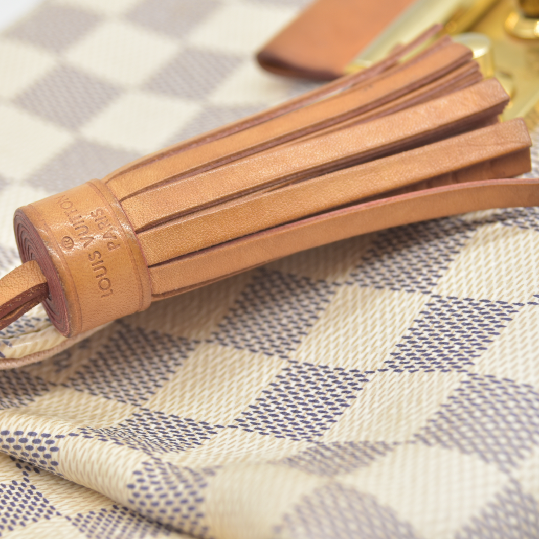 $2000 2016 Louis Vuitton Damier Azur Canvas Croisette Bag TR3116
