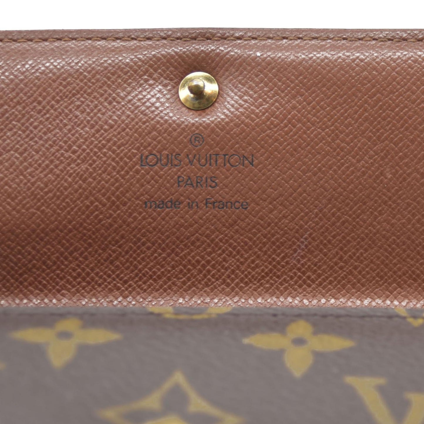$610 LOUIS VUITTON Monogram Alexandra Trifold Wallet SP0090