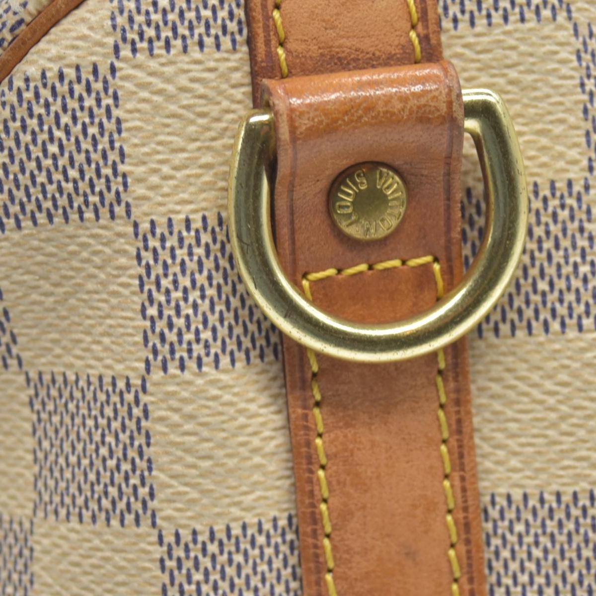 $1980 Louis Vuitton Damier Azur Speedy Bandouliere 30 SP2174