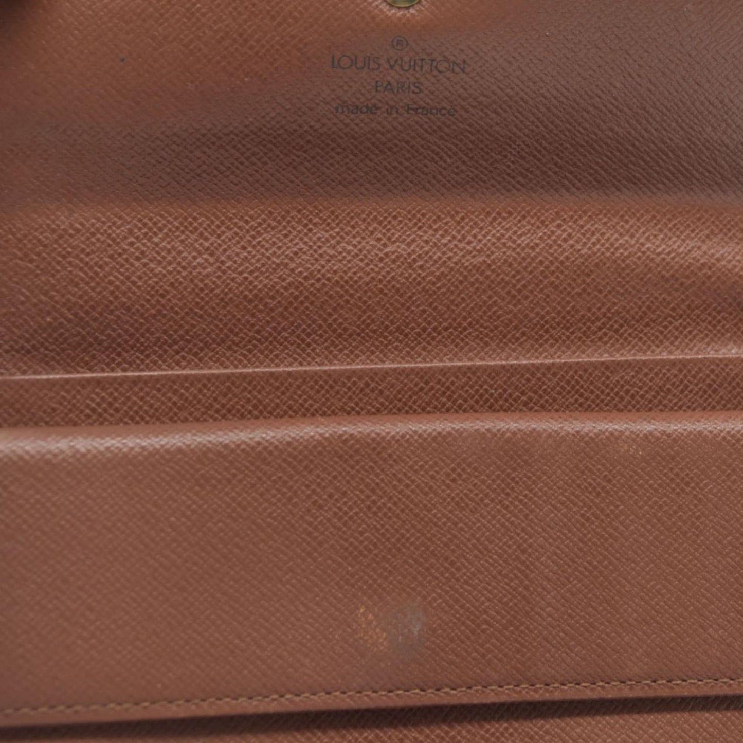 $610 LOUIS VUITTON Monogram Alexandra Trifold Wallet SP0090