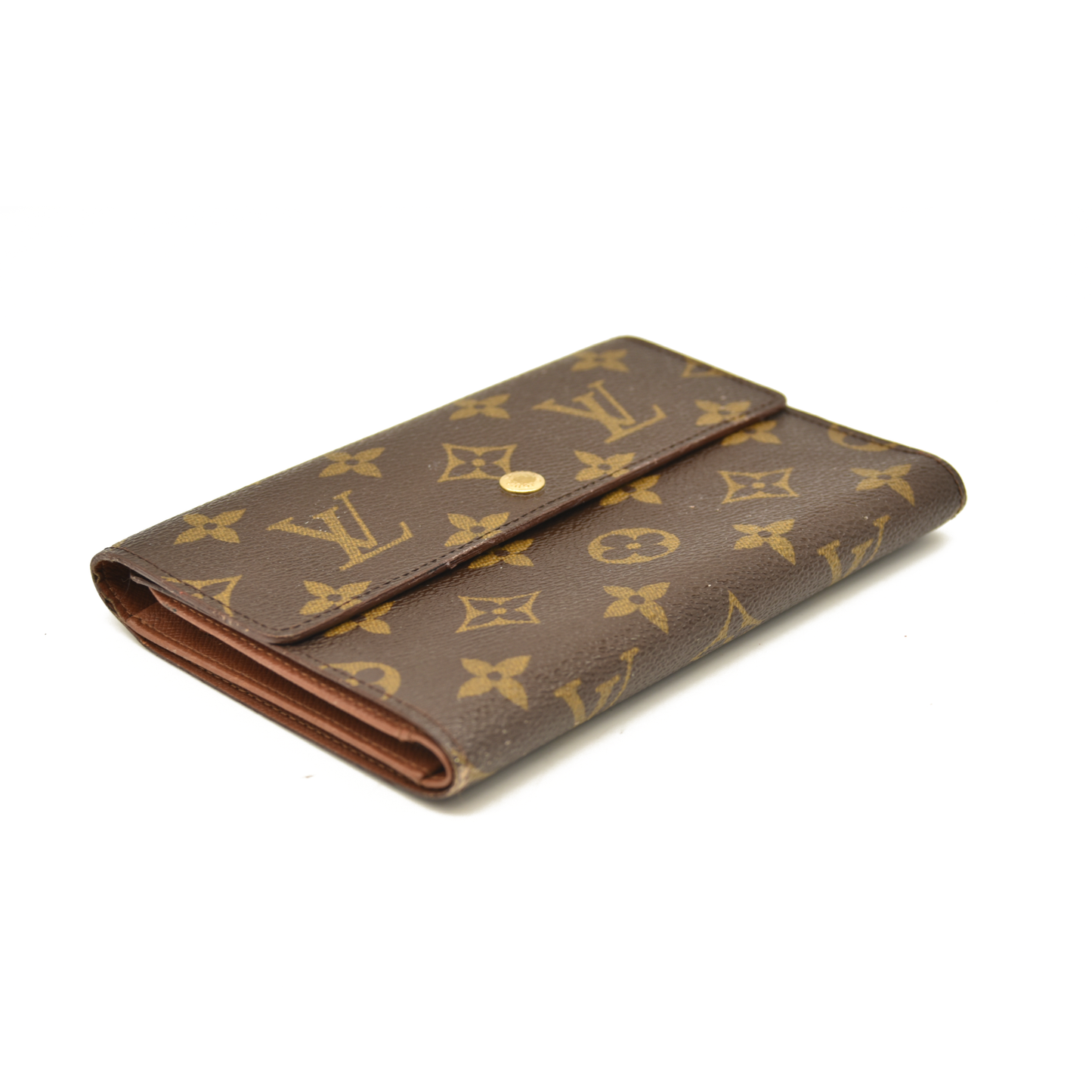 Louis Vuitton  Monogram Porte Tresor Etui Papiers Wallet SP0966