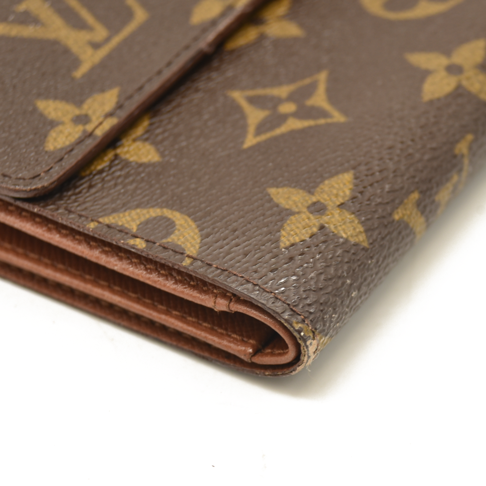 Louis Vuitton  Monogram Porte Tresor Etui Papiers Wallet SP0966