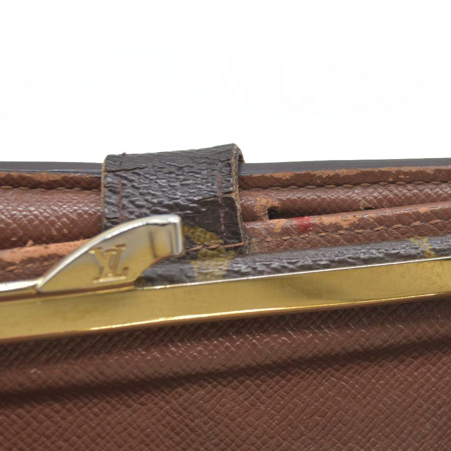 $675 Louis Vuitton Monogram Porte Monnaie Billets Viennois Bifold Wallet SD0054