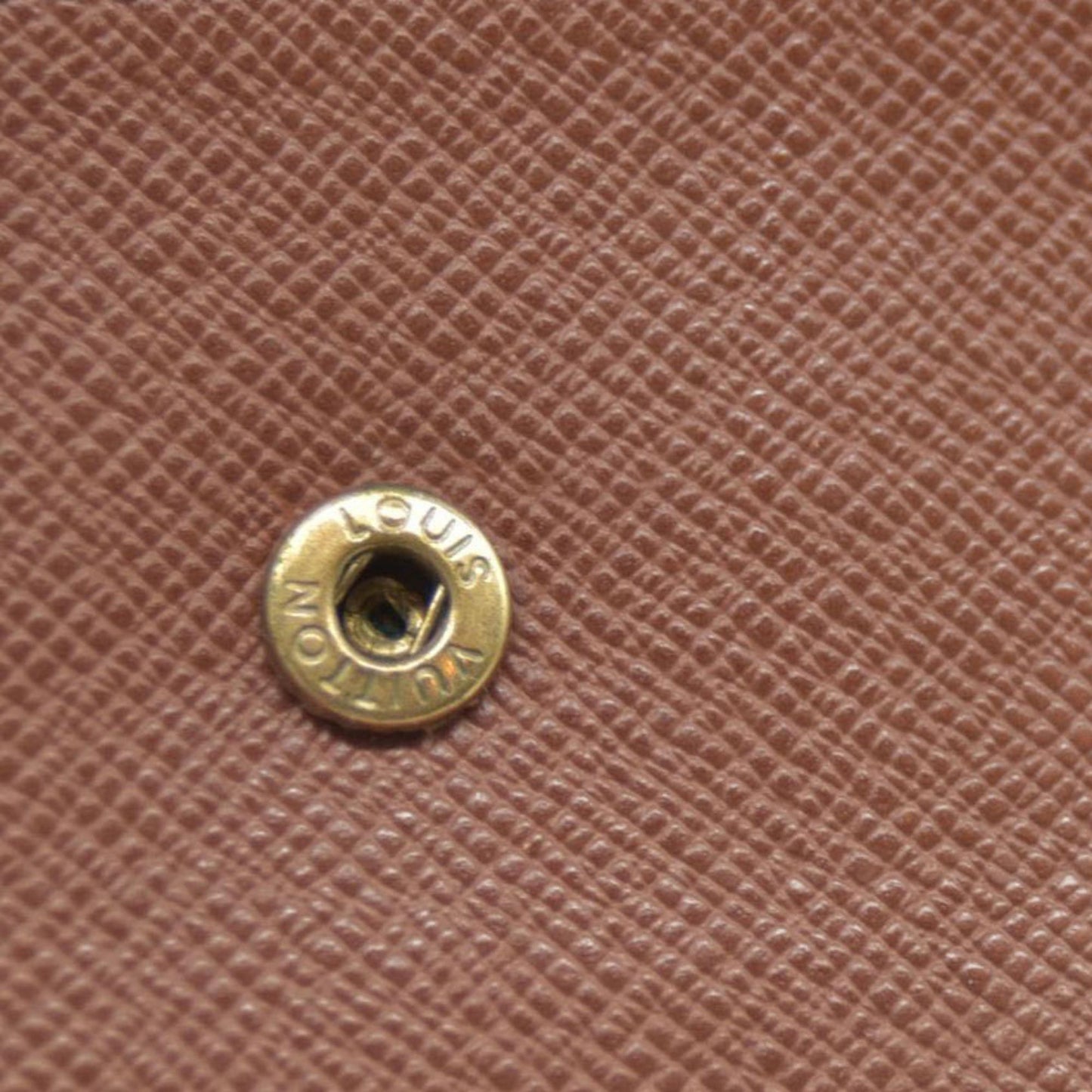 $610 LOUIS VUITTON Monogram Alexandra Trifold Wallet SP0090