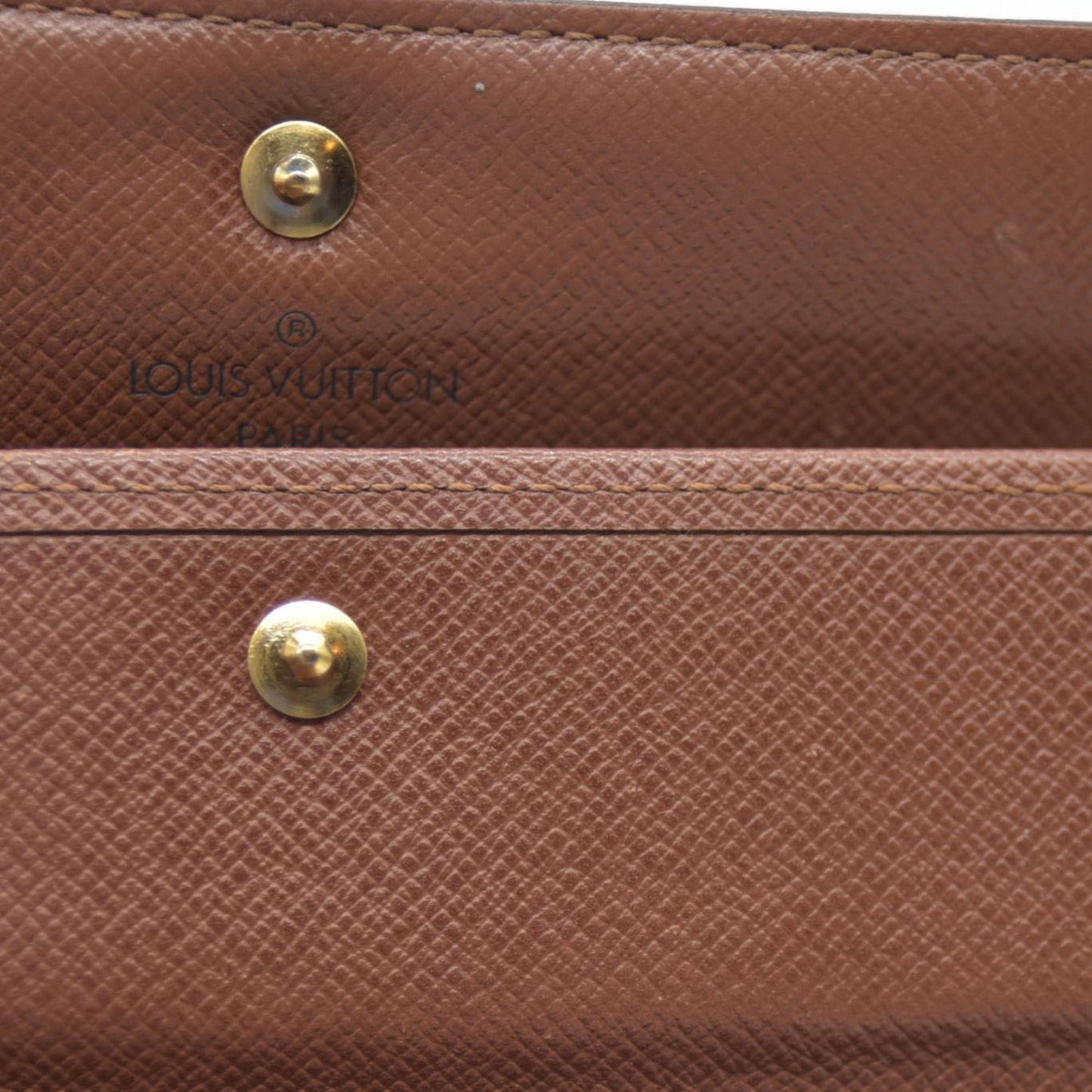 $610 LOUIS VUITTON Monogram Alexandra Trifold Wallet SP0090