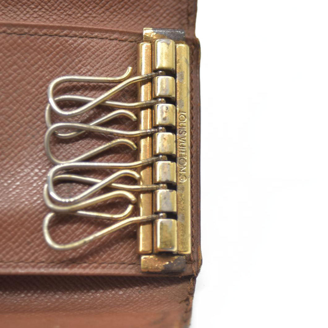Louis Vuitton $345 Monogram Multicles 6 Ring Key Case CT0917