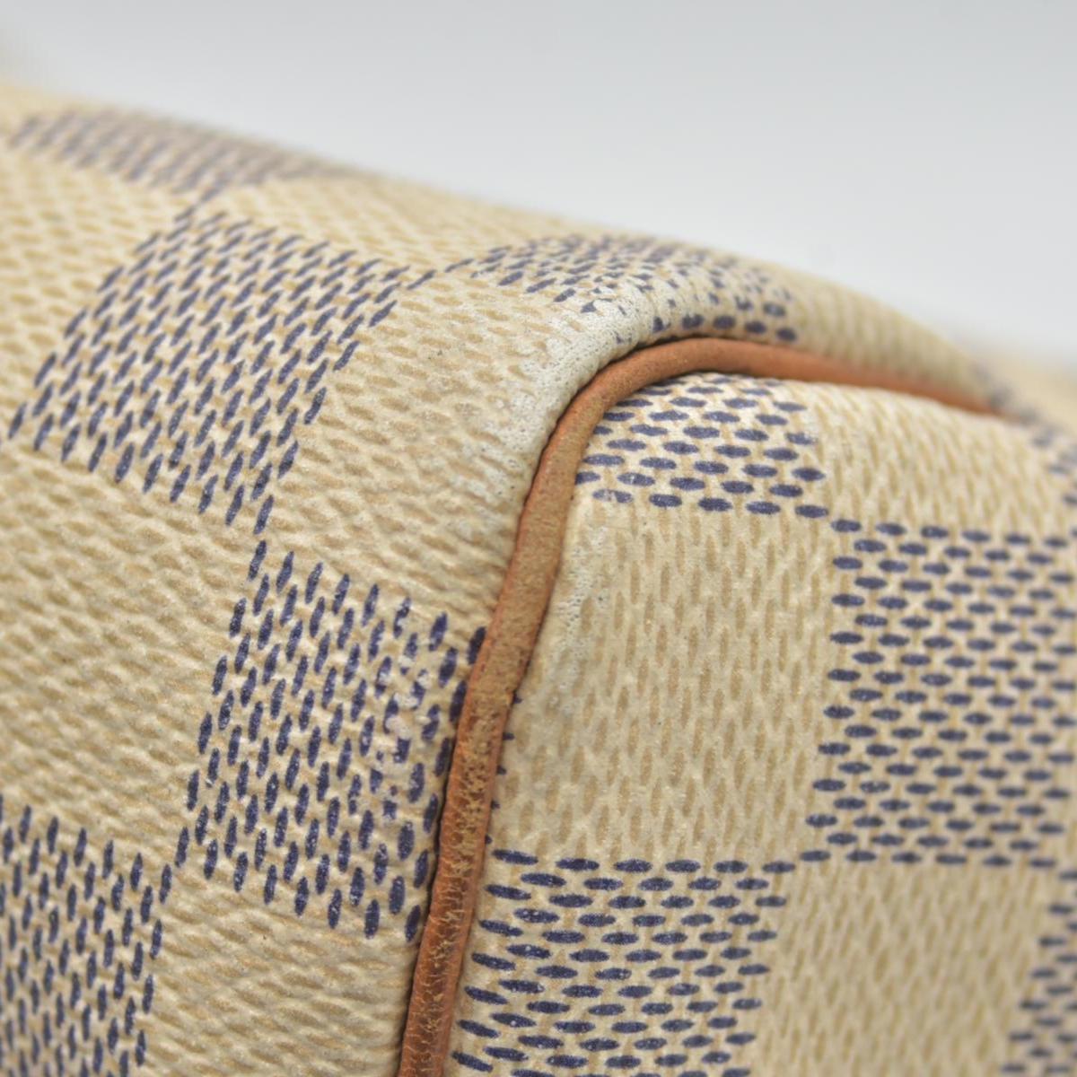 $1980 Louis Vuitton Damier Azur Speedy Bandouliere 30 SP2174