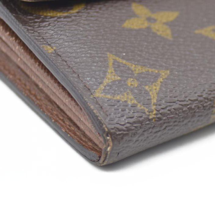 Louis Vuitton  $720 Monogram Portefeiulle Sarah Long Bifold Wallet CA2192